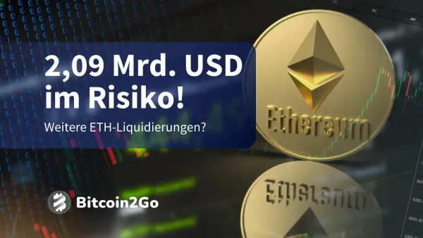 Ethereum-Kurs fällt weiter? Long-Positionen im Risiko!