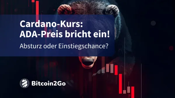 Cardano-Kurs: Wie tief fällt der ADA-Preis noch?