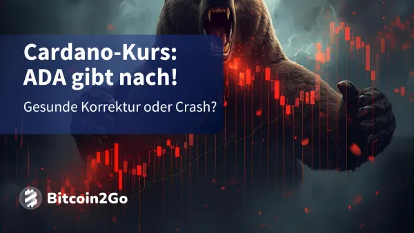 Cardano-Kurs: Korrektur vertieft sich – Gefahr für ADA?