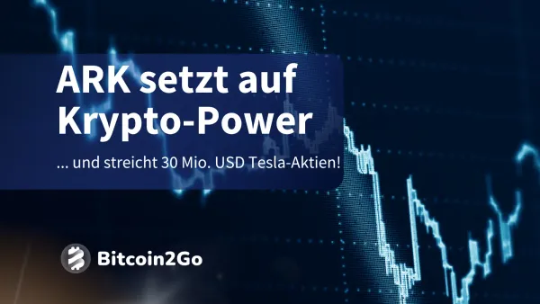 ARK erhöht Krypto-Fokus – was steckt hinter dem 30-Mio-Tesla-Exit?