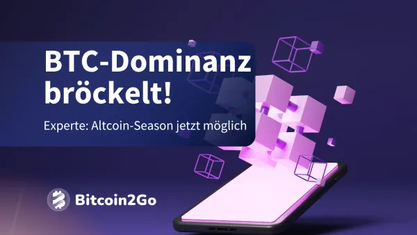 Altcoin-Season voraus? Analyst: Bitcoin-Dominanz bricht ein