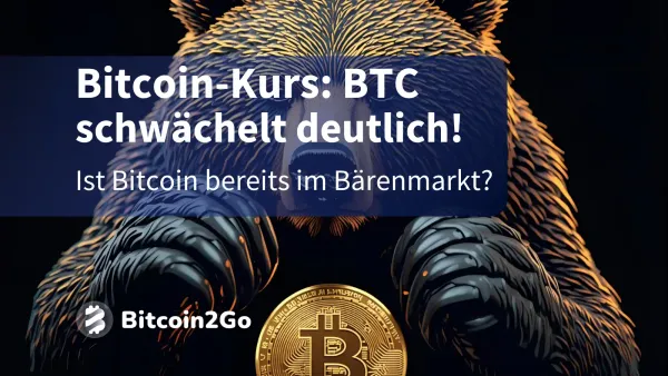 Bitcoin-Kurs: BTC fällt! Ist die Rally endgültig vorbei?