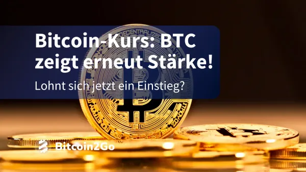 Bitcoin-Kurs: BTC zieht an! Ist die Korrektur vorbei?