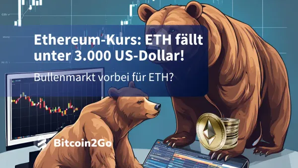 Ethereum-Kurs: ETH kollabiert! Kommt der Crash?