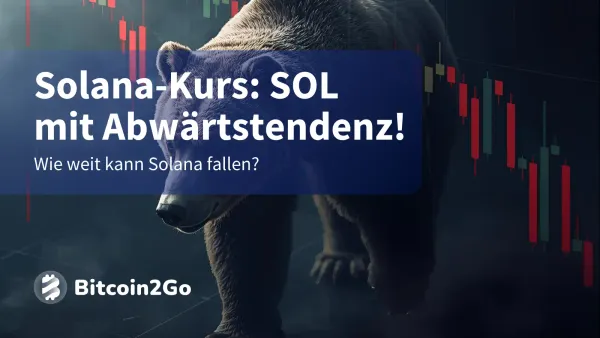 Solana–Kurs: Droht die nächste Abwärtswelle für SOL?