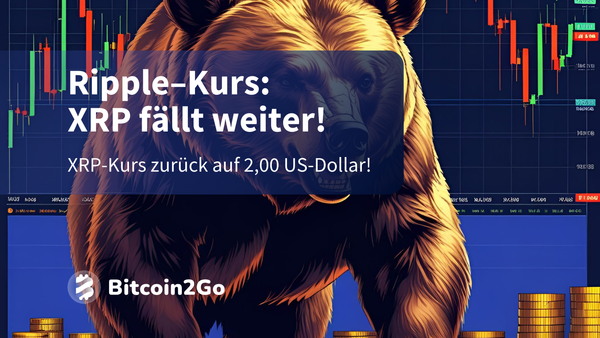 Ripple–Kurs: XRP stürzt ab! Hält die 2,00-US-Dollar-Zone?