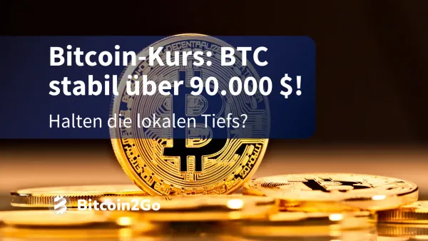 Bitcoin-Kurs: Droht ein BTC-Rückfall unter 90 US-Dollar?