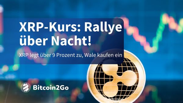XRP-Kurs zieht an: Wale kaufen nach – Trendwende im Anflug?