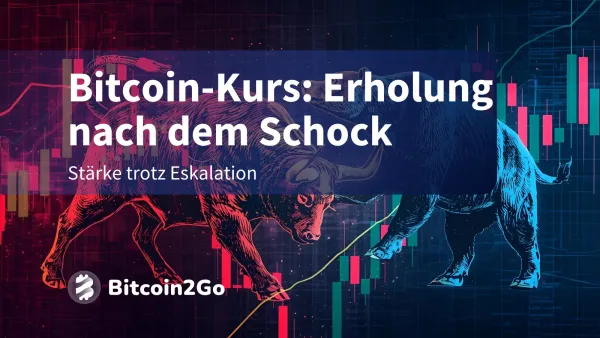 Bitcoin-Kurs stabil trotz Nahost-Eskalation