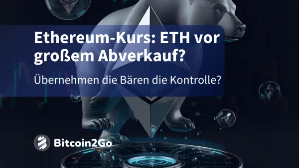 Ethereum-Kurs: Übernehmen die Bären jetzt bei ETH?
