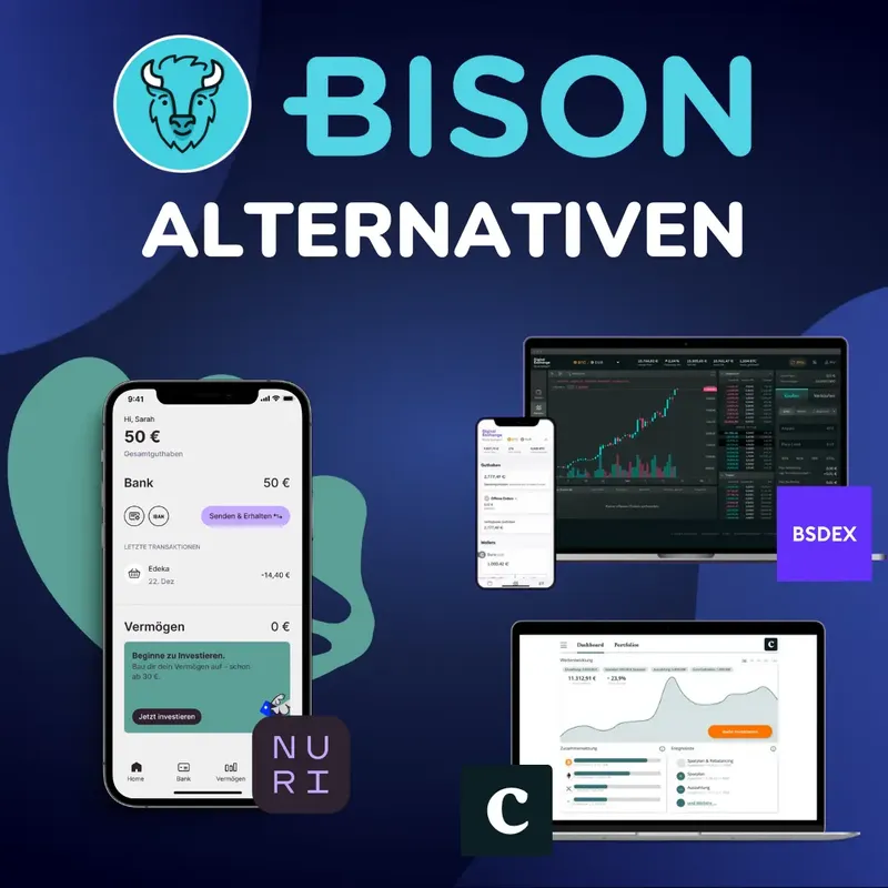 Bison App Alternativen: Die besten Anbieter im Vergleich